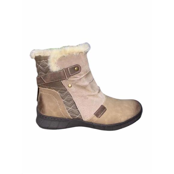 Earth Women's Alta Boot – Pleated Leather Ankle Bootie, Side Zip, Comfort Footbed - View #2